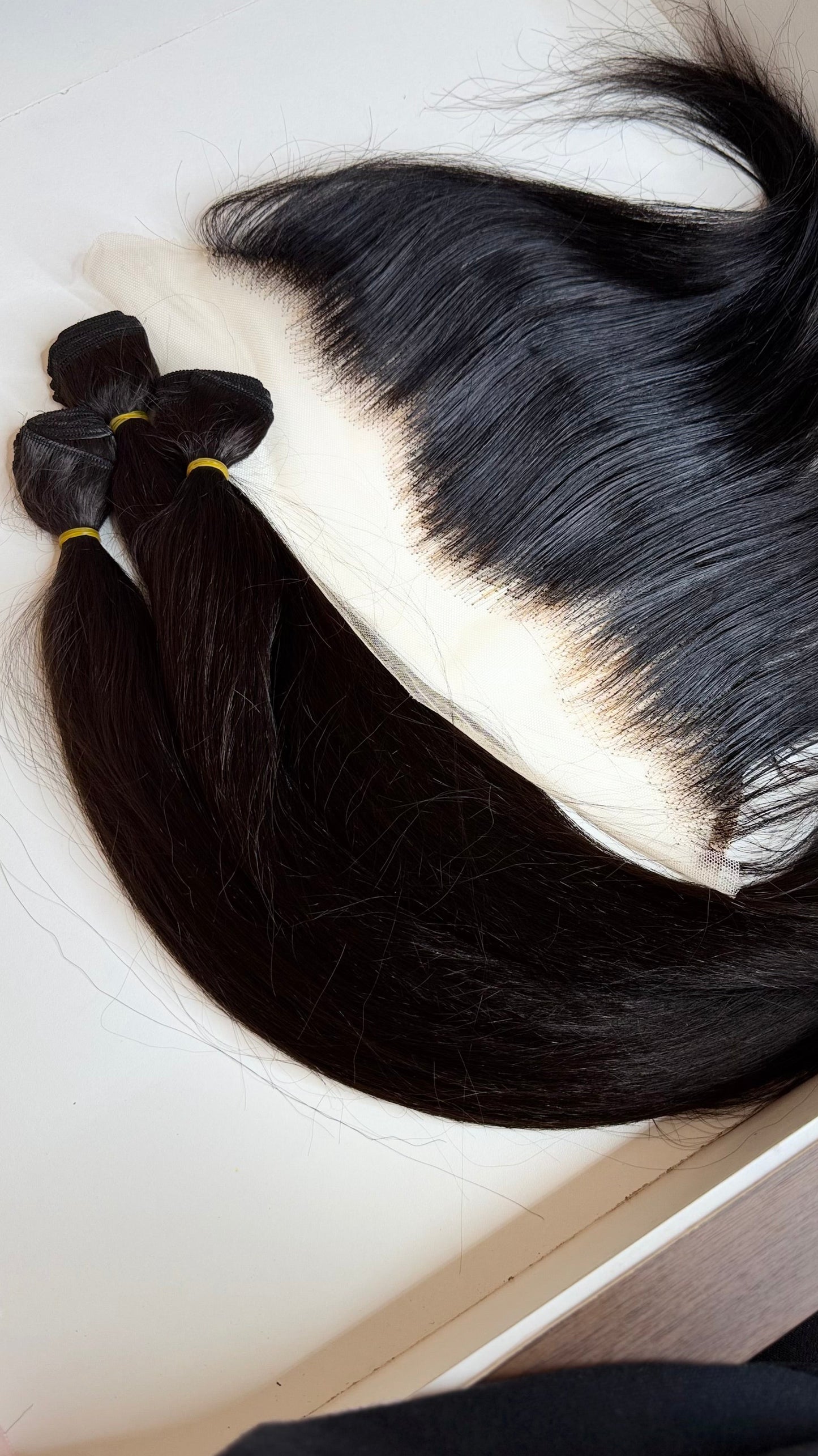 Frontal ponytail