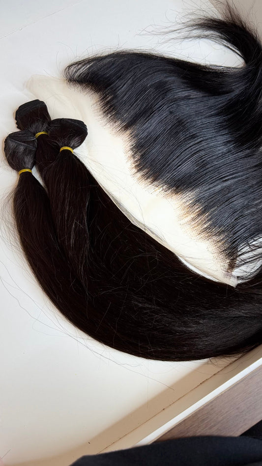 Frontal ponytail