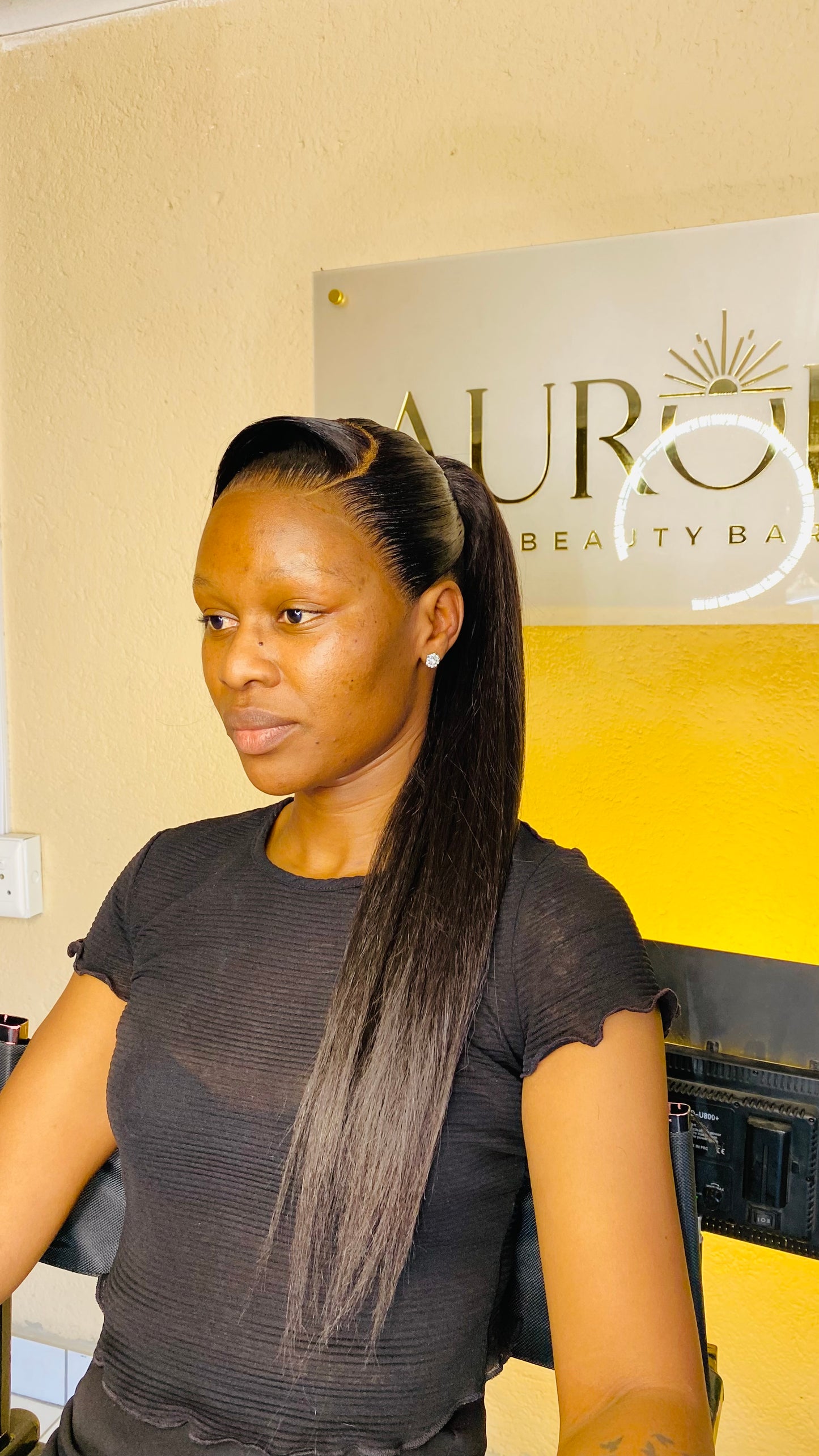 Frontal ponytail